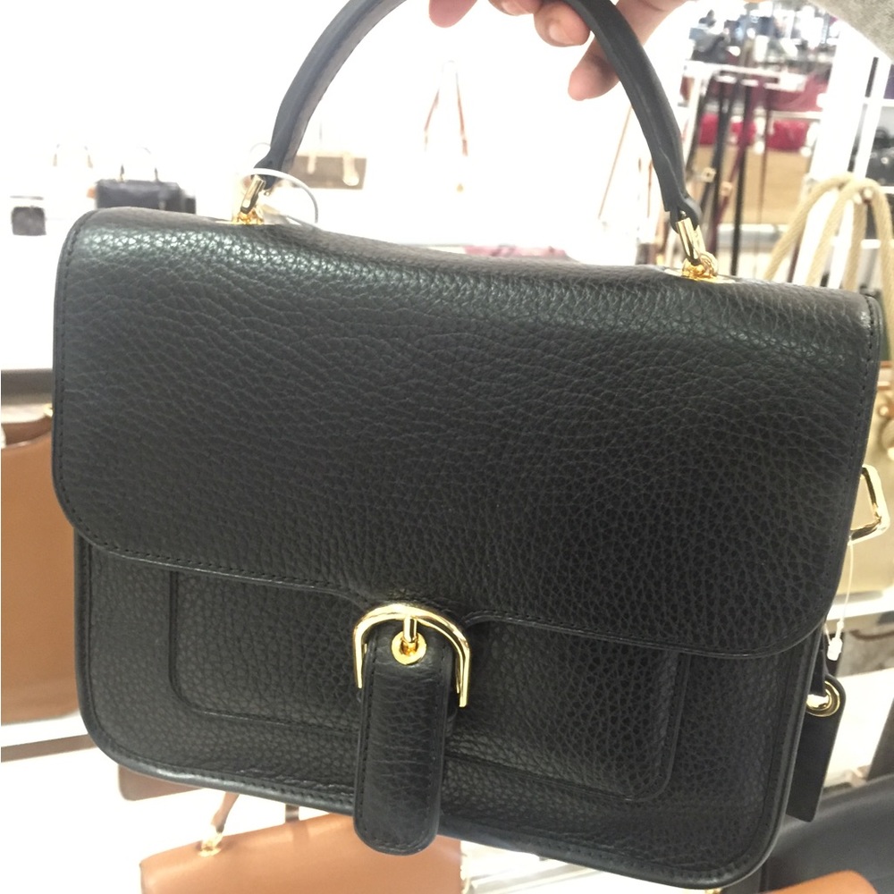 Michael Kors cooper satchel bag NWT black color